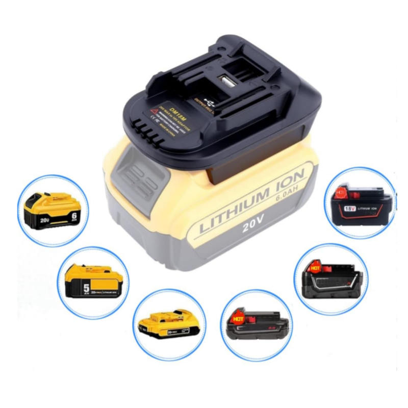 Power Tools Battery Adapter - Адаптер литиевой батареи DM18M для Dewalt