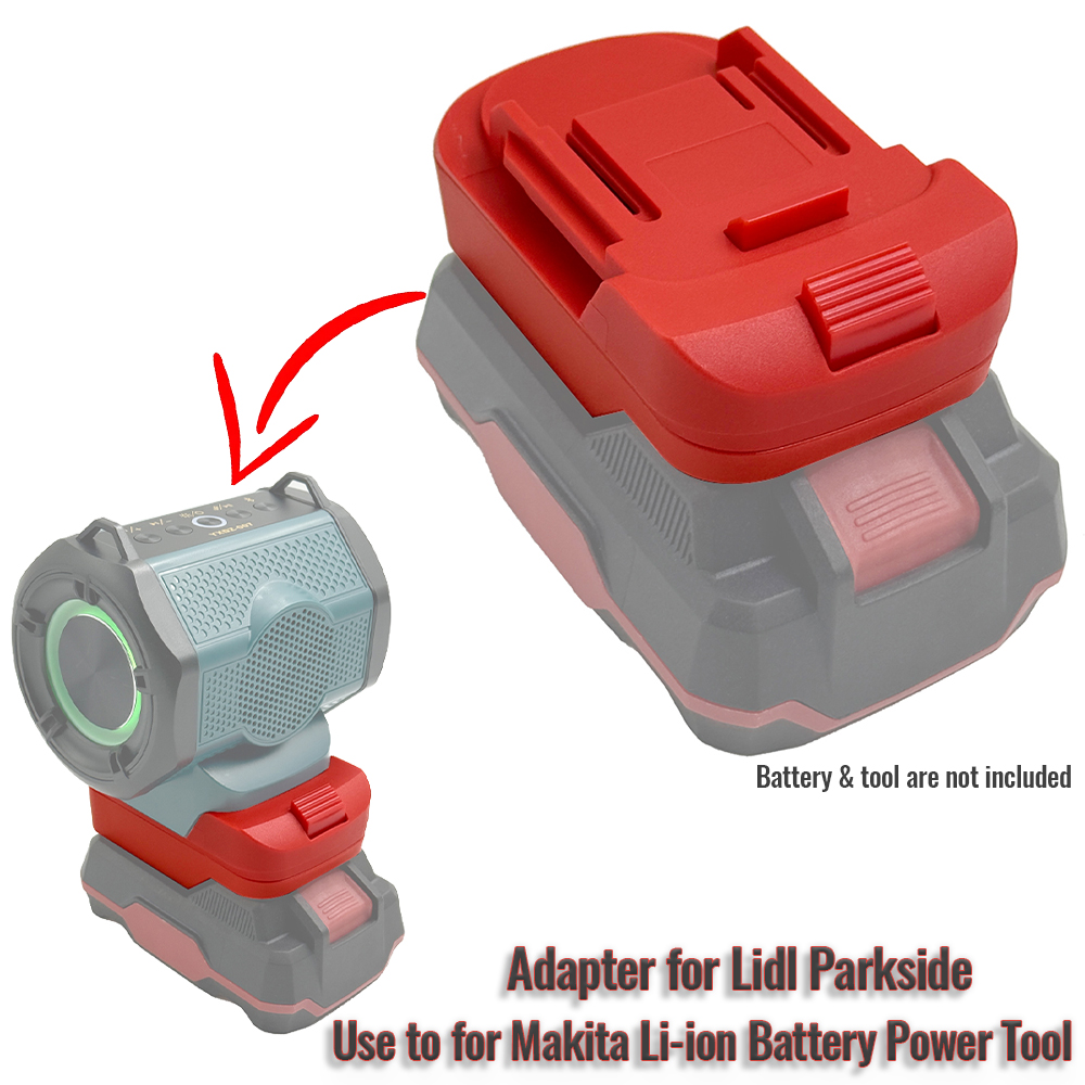 Power Tools Battery Adapter - Адаптер-переходник для литиевых аккумуляторов Lidl Parkside