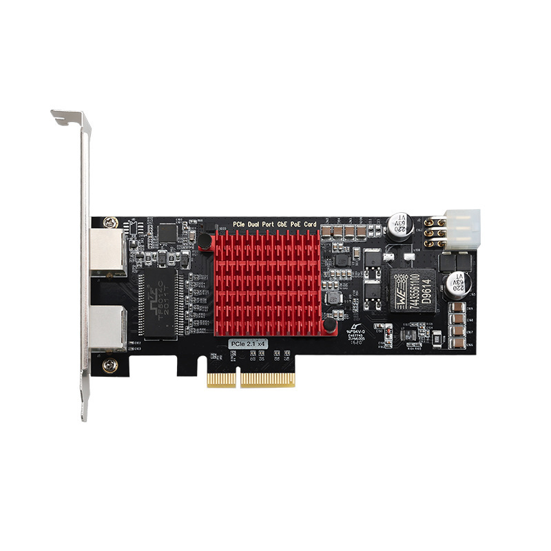 Power Tools Images - Промышленная сетевая карта POE Gigabit Ethernet,