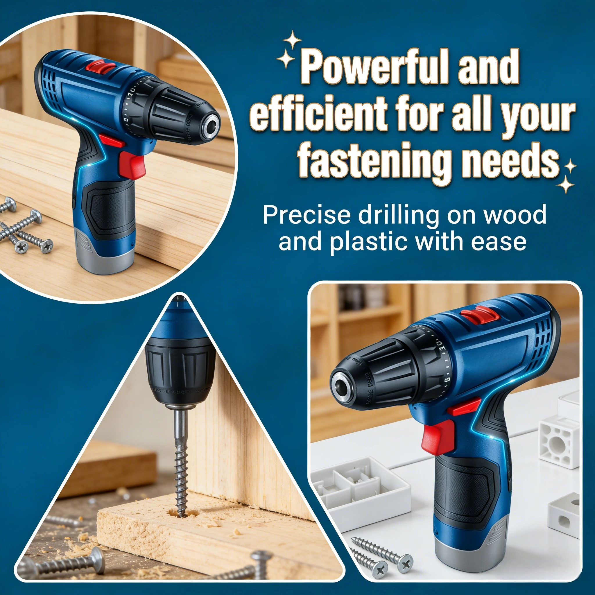 Power Tools For Home - Аккумуляторная дрель-шуруповерт Bosch GSR 120-LI 12В,