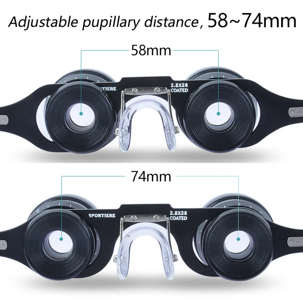 Power Tools Zoom - Профессиональный поляризационный бинокль HD 10x34 для