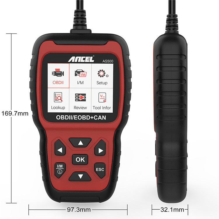Ancel AS500 OBD2 электрический – обзор и цена Power Tools English