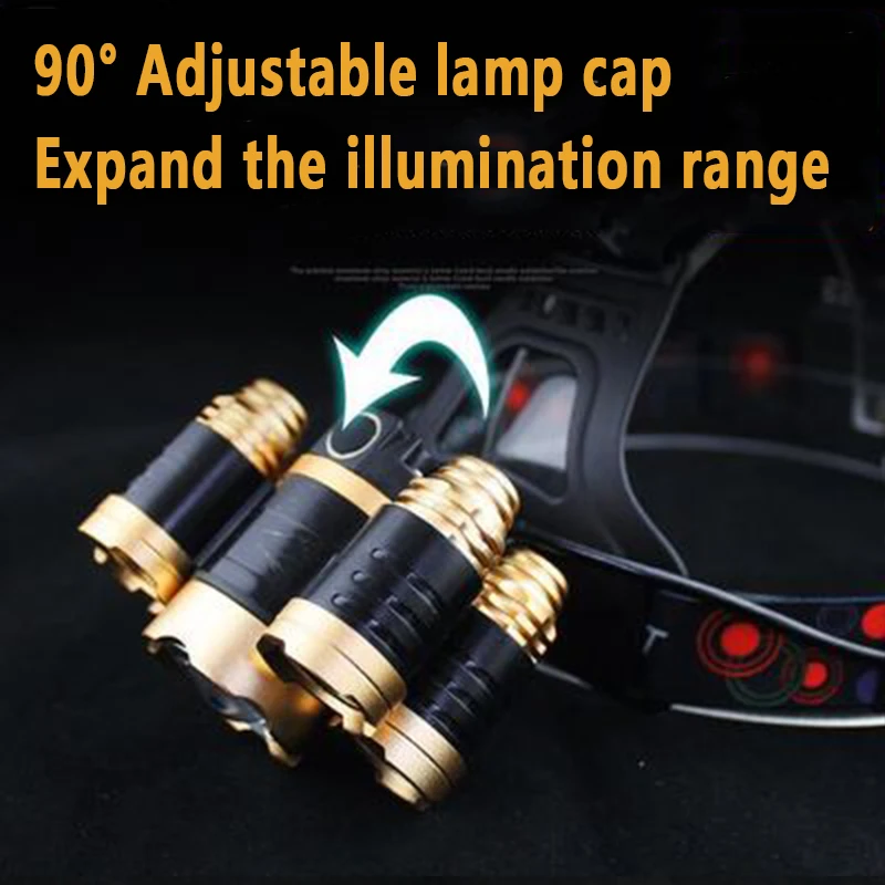 5LED T6 налобный фонарь с зумо – обзор и цена Power Tools Zoom