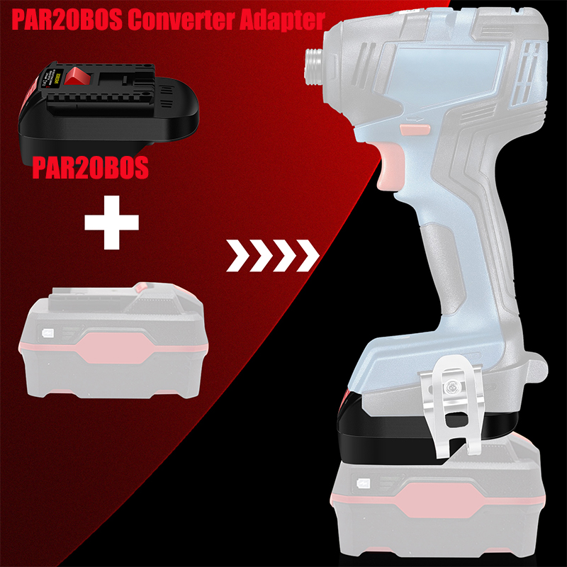 HAKSINKY PAR20BOS Адаптер акку – обзор и цена Power Tools Battery Adapter
