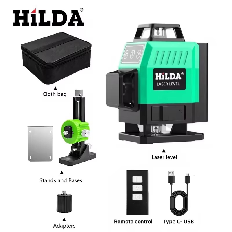Лазерный уровень HILDA Super P – обзор и цена Power Tools That Are Green