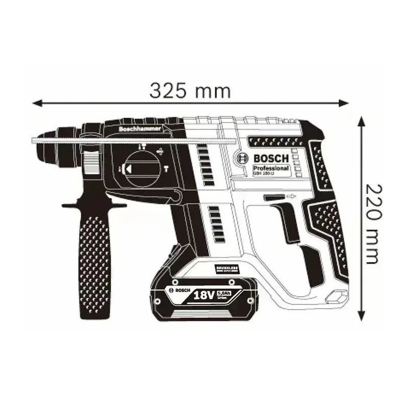 Бесщеточный аккумуляторный пер – обзор и цена Power Tools Hammer
