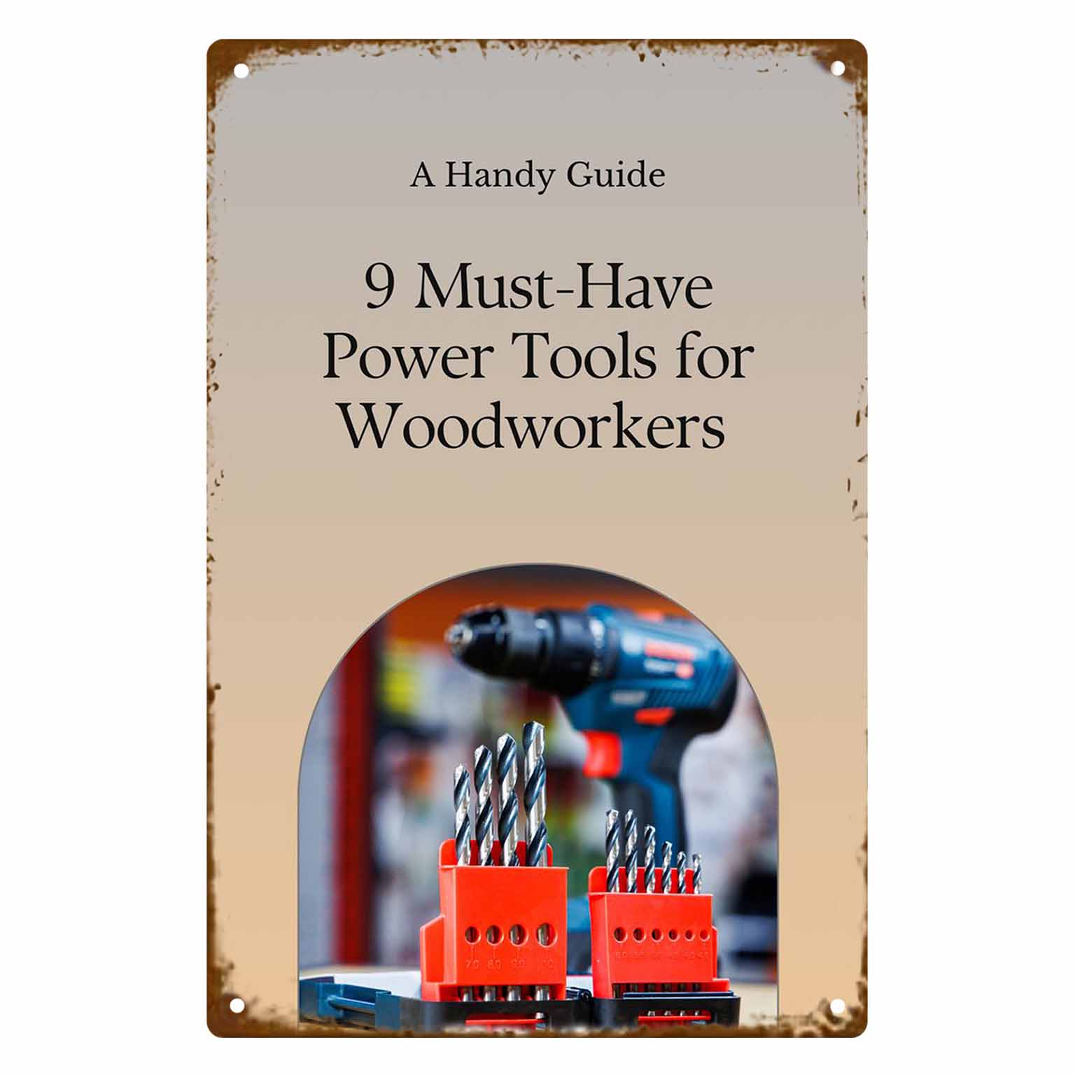 2D плоский постер (1 шт.) «9 н – обзор и цена Power Tools For Home