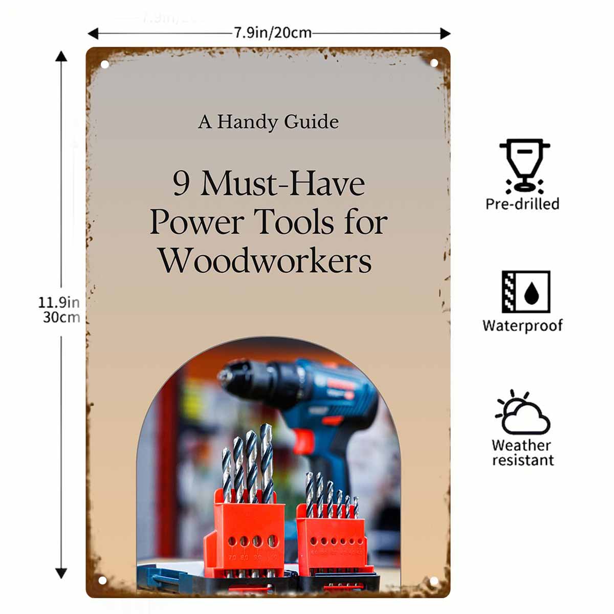 2D плоский постер (1 шт.) «9 н – обзор и цена Power Tools For Home